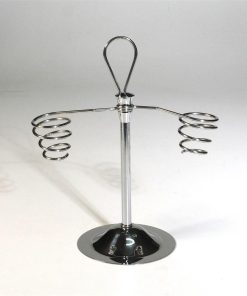 Portaconi inox due posti