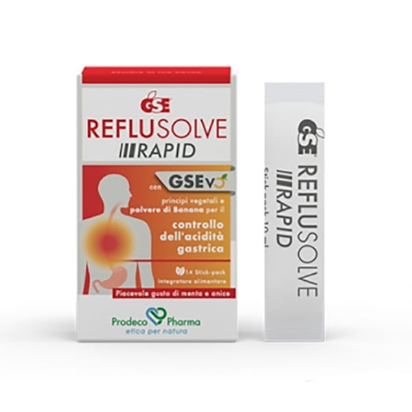 GSE Reflusolve Rapid – 14 Stick-pack | Prodeco Pharma