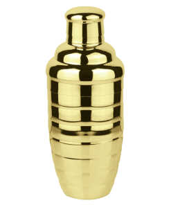 Shaker bombato oro cl.50