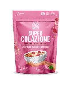 Super Colazione Lamponi e Burro di Arachidi – 360 g | Iswari