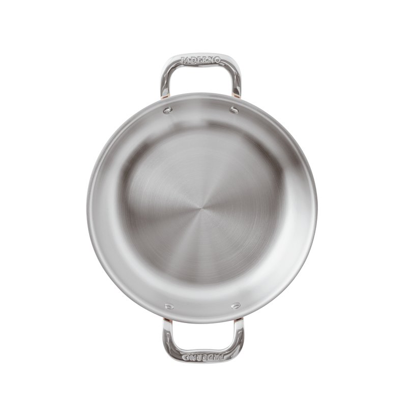 Tegame due maniglie series 15600 rame 3-ply cm.28 - immagine 3