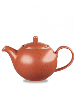 Teiera con coperchio stonecast spiced orange cl.42,6