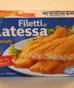 PLATESSA PANATA OGGI PESCE