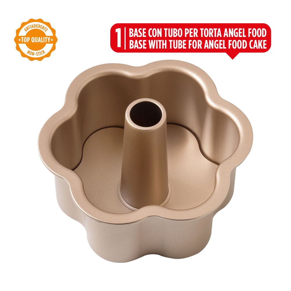 Stampo angel food fiore rose gold line - immagine 4