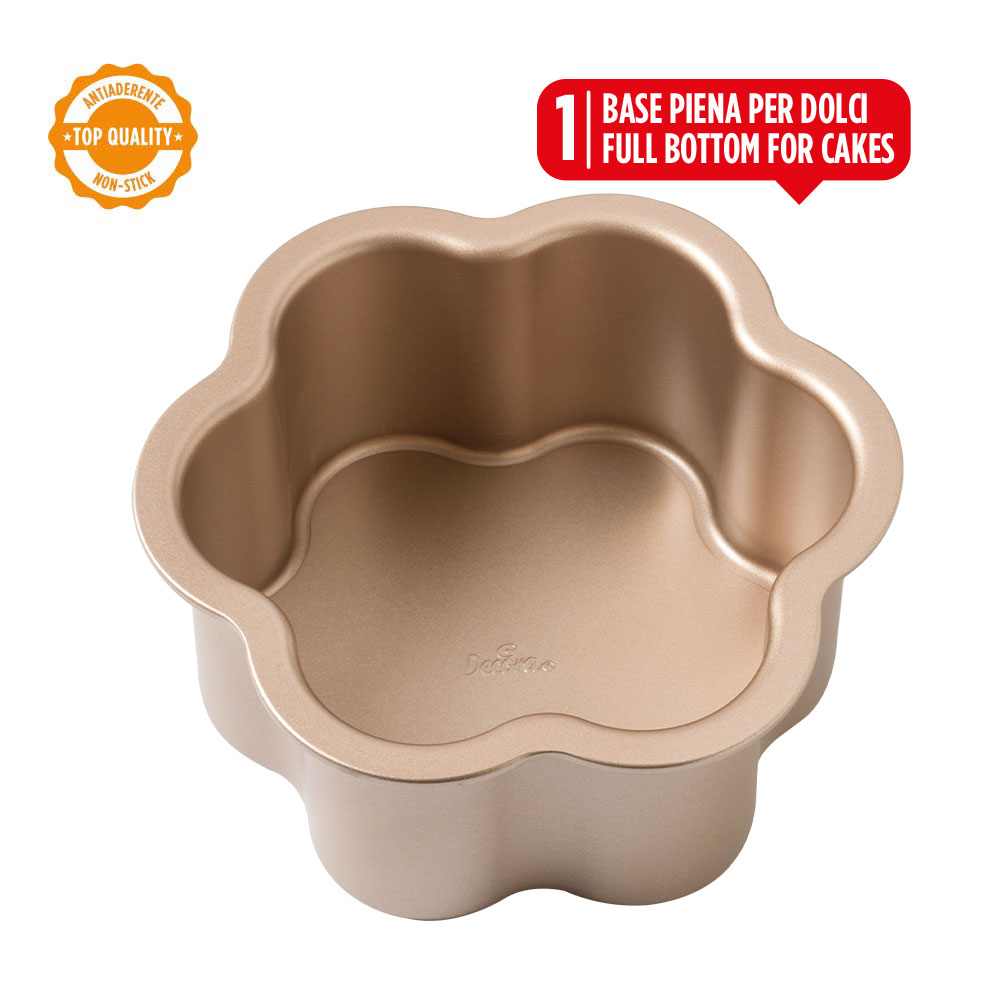 Stampo angel food fiore rose gold line - immagine 3