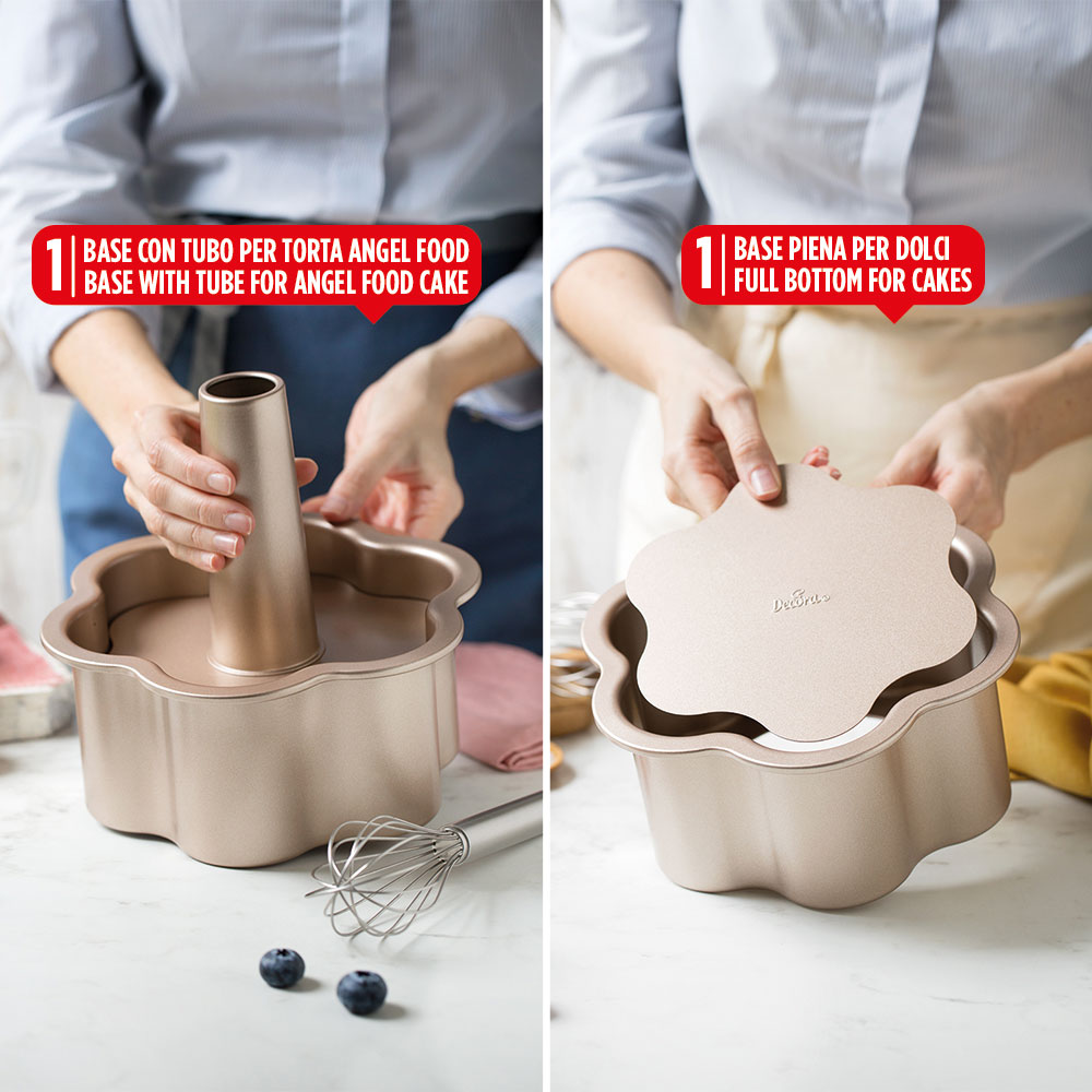 Stampo angel food fiore rose gold line - immagine 2