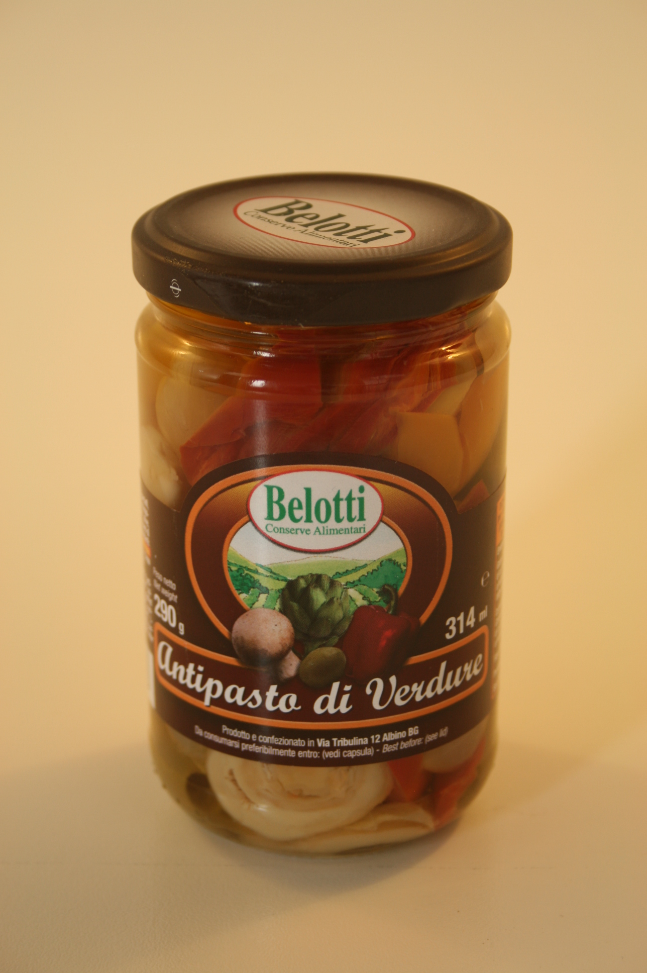 BELOTTI ANTIPASTO DI VERDURE IN OLIO DI SEMI