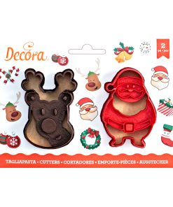 TAGLIAPASTA BABBO NATALE E RENNA