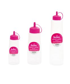 Dispenser con tappo fucsia