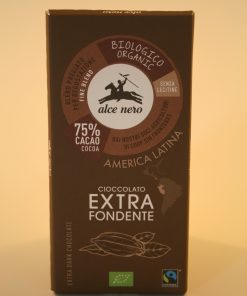 CIOCCOLATO FONDENTE EXTRA ALCE NERO