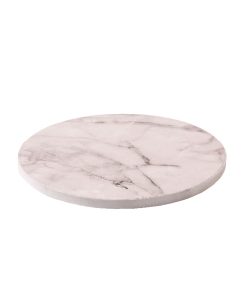 Sottotorta rigidi rotondi Effetto Marmo Bianco