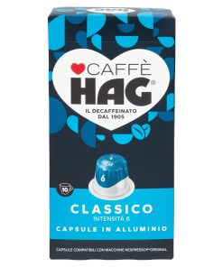 Hag – Capsule Caffè Decaffeinato Classico, Intensità 6, 10cps