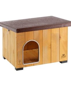 Baita 60, Cuccia per Cane da Esterno, 67x53x h55,5cm – Ferplast