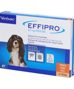 Effipro 4 Pipette Antiparassitario Cane S, 2-10kg – Virbac