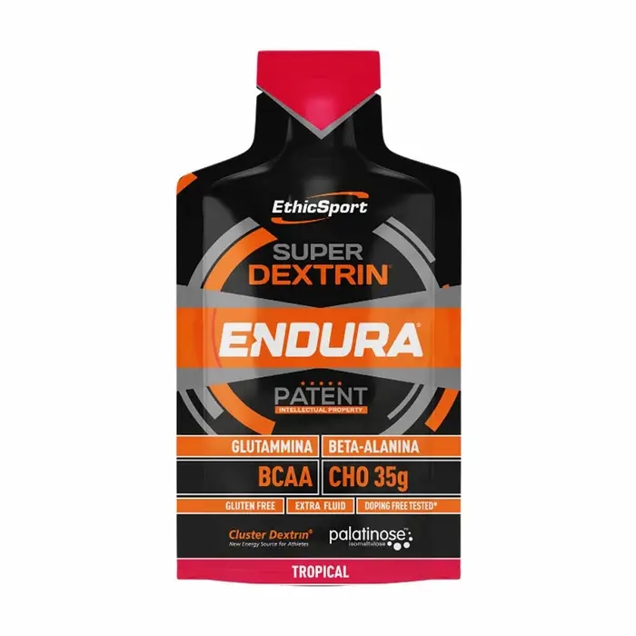 EthicSport – Super Dextrin Endura, Gusto Tropical, 60ml