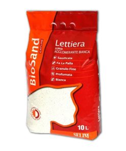Biosand – Lettiera per Gatti Super Agglomerante, 10L