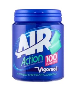 Vigorsol – Air Action, Chewing Gum alla Menta, Barattolo da 100pz