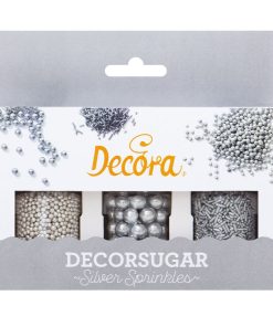 Set 3 Decor Mix argento