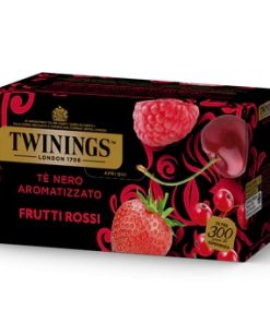 Tè Nero Aromatizzato ai Frutti Rossi, 25 Filtri – Twinings