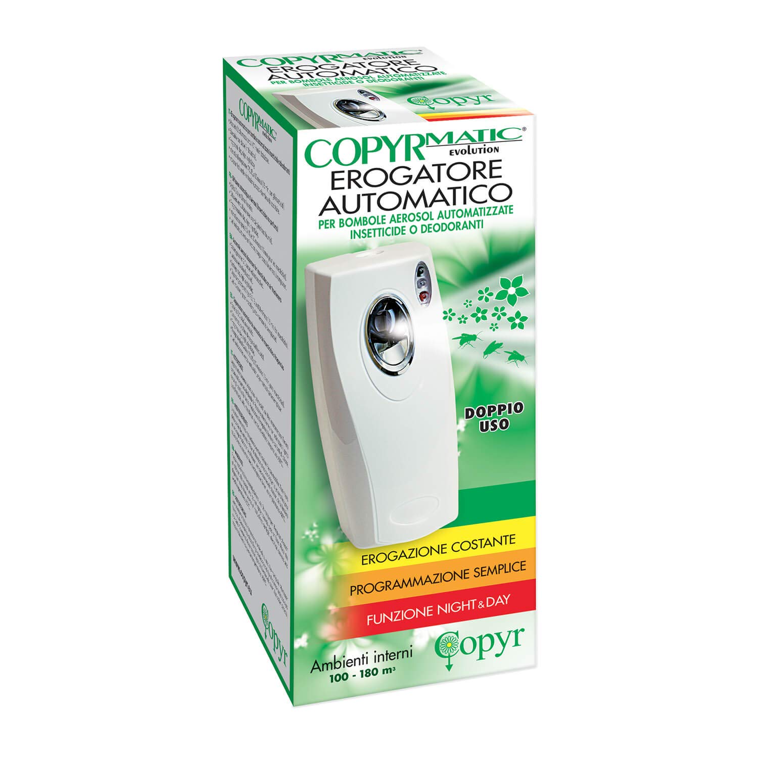 Copyr – Copyrmatic Evolution, Erogatore Spray Programmabile