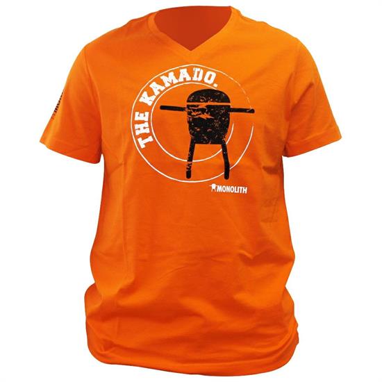 T-shirt Monolith GRIGIA/ARANCIONE L-XL-XXL - immagine 2