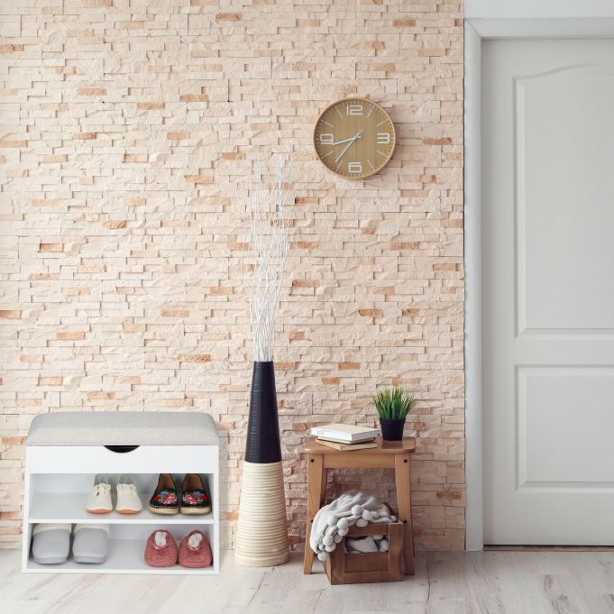 Relaxdays – Panca Scarpiera Imbottita, Bianca - immagine 2