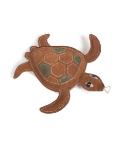 Beco Tartaruga in Cuoio Imbottitura in Fibra di Cocco 20cm