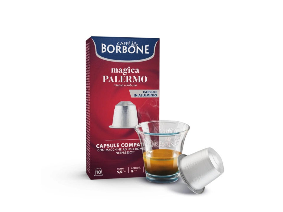Caffè Borbone 10 Capsule Miscela Magica Palermo Compatibili Nespresso - immagine 2