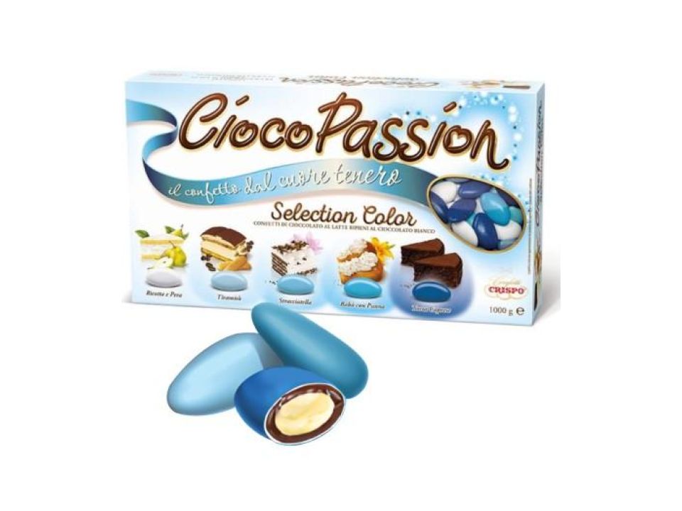 Crispo Confetti Ciocopassion Selection Color Celesti Gusti Assortiti 1Kg - immagine 2