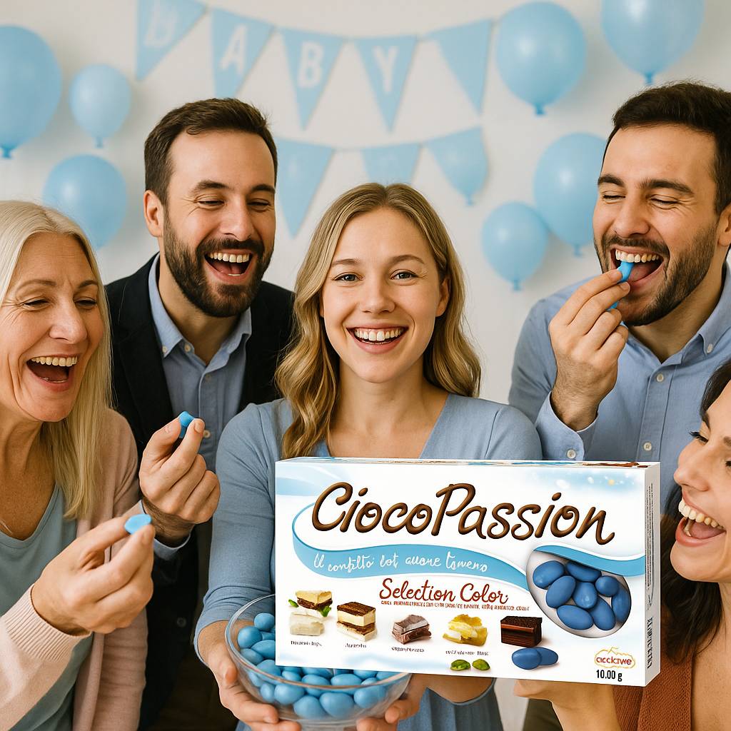 Crispo Confetti Ciocopassion Selection Color Celesti Gusti Assortiti 1Kg - immagine 3