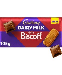 Cadbury Cioccolato al Latte con Biscoff 105g