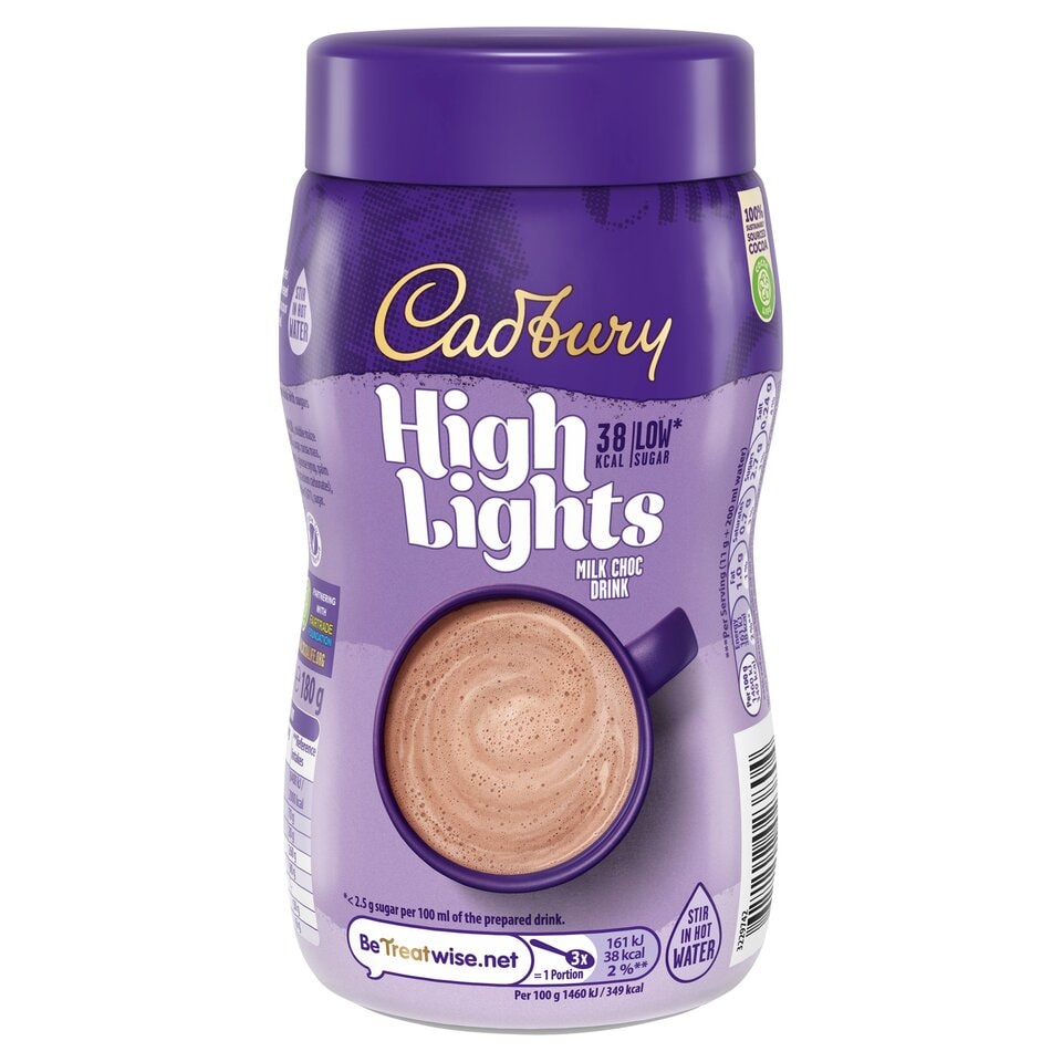 Cadbury Highlights Preparato per Cioccolata Calda 150g