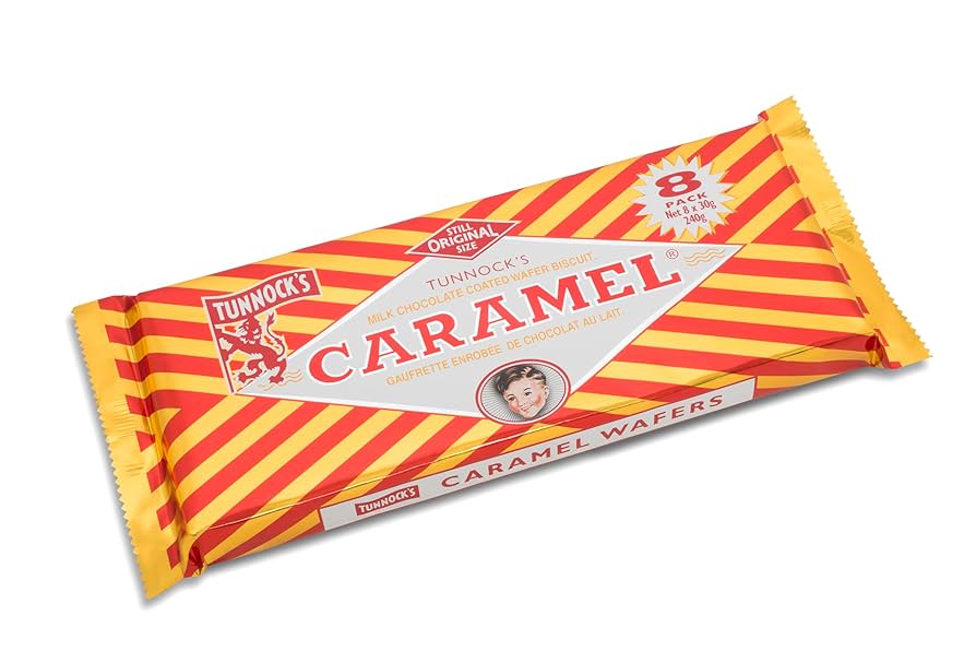 Tunnock’s 8 Pack Caramel Wafers