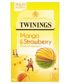 Twinings Strawberry & Mango Herbal Tea 20s