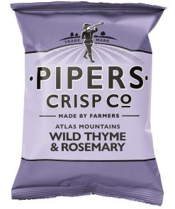 Pipers Crisps Wild Thyme & Rosemary 40g