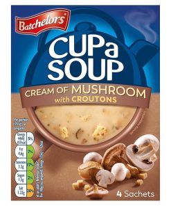 Batchelors Cup A Soup Funghi con Crostini 99g – 4 porzioni