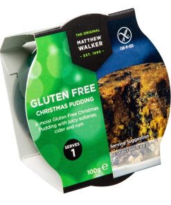 Matthew Walker Budino Natalizio Senza Glutine 100g
