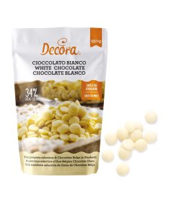 Cioccolato in dischetti Bianco