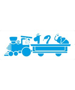 Stencil trenino