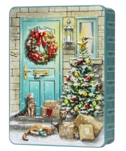 Bramble Biscuits in ‘Cats By Door’ Embossed Tin