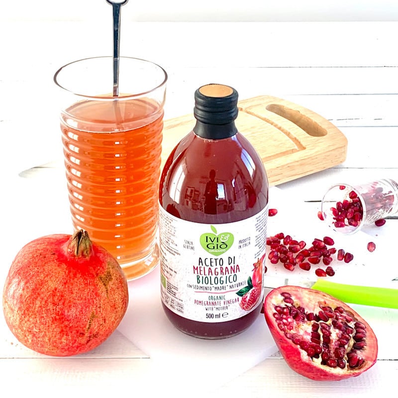 Aceto di Melagrana con madre, biologico. 500 ml - immagine 2
