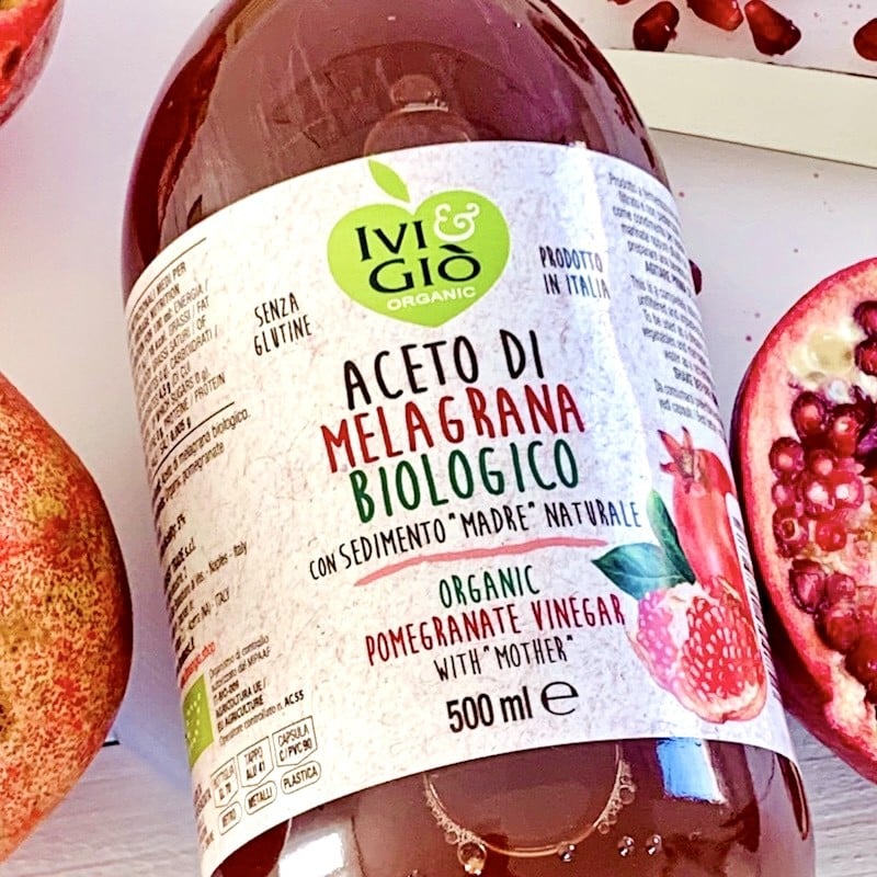 Aceto di Melagrana con madre, biologico. 500 ml - immagine 3