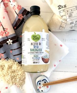 Aceto di Riso con madre, biologico. 500 ml