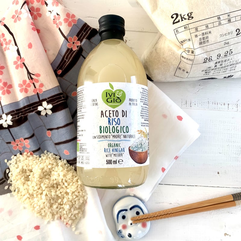 Aceto di Riso con madre, biologico. 500 ml