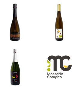 Cartone degustazione 3 bottiglie “Masseria Campito”