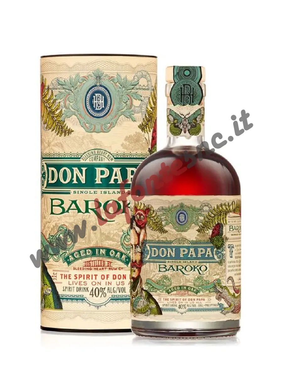 Don Papa Baroko Rum 70 cl.