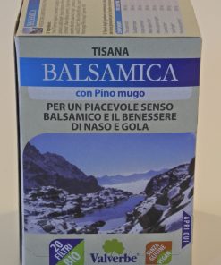 TISANA BALSAMICA CON PINO MUGO VALVERBE BIO 20 FILTRI