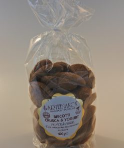 BISCOTTI CRUSCA E YOGURT ARTE BIANCA