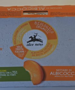 SUCCHI FRUTTA NETTARE DI ALBICOCCA ALCE NERO BIO