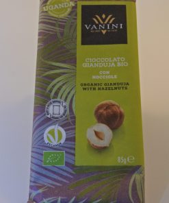 CIOCCOLATO GIANDUIA CON NOCCIOLE  VANINI BIO